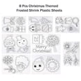 thumbnail image 3 of Kit de arte retráctil Auihiay 146 piezas con estampado navideño y diario, 3 of 8