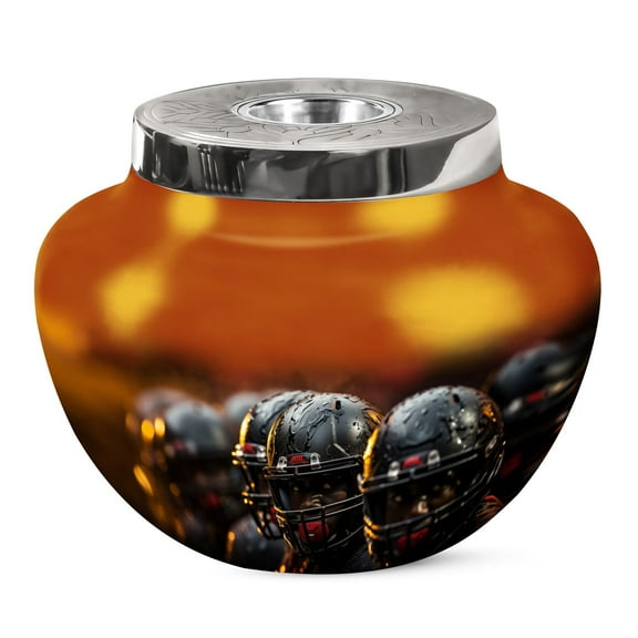 KARYLIZ Sports Adult Urn - Burial Urns For Cremated Remains - Ash Urns For Humans Large (Size - 10 INCH)