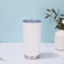 Water Bottle Clearance! 20Oz Stainless Tumbler Lid for Double Wall Vacuum Insulated Travel Mug Cup Thermo Hot Cold Tea Coffee Ice for Car Desk Home (Gradient)