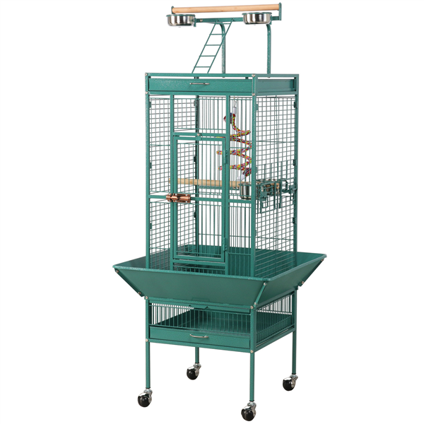 parrot bird cages on wheels