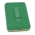 thumbnail image 3 of Caja De Cigarrillos Recargable De 20 Gruesos con Encendedor Encendedor Eléctrico Portátil para Hombres Y Mujeres Verde, 3 of 14