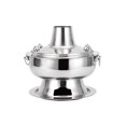 thumbnail image 1 of Thickened Stainless Steel Charcoal Chinese Copper Hot Pot Old Beijing Style Hot Pot Chinese Pot Cookware Cookware Set, 1 of 3