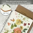 Cala Home Premium "Nature's Blessings" Art Table Mats, Decorative