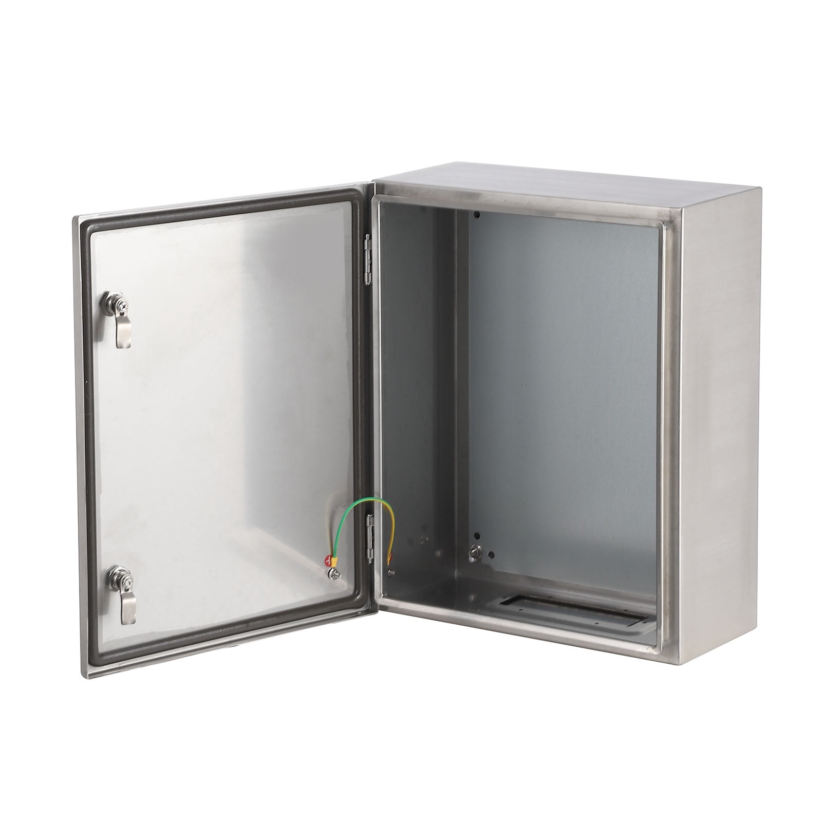 Accreate Stainless Steel Waterproof Electrical Box, IP65 Outdoor/Indoor Junction Enclosure with Mounting Plate & Wall Bracket, 304 Grade Weatherproof Enclosure