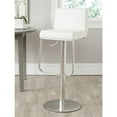 thumbnail image 2 of Safavieh Stanley Regenerated Leather Bar Stool, Gas Lift, 42", 2 of 2