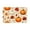 Color 3, variant on Jbralid Autumn Pumpkin Leaves Pattern Linen Placemat Set of 8 for Home Kitchen Table Decor 12x18 inch