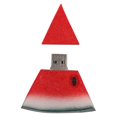 thumbnail image 2 of Minidisco USB portátil en forma de sandía de 16 G para Windows Vista/7/10/Mac, color rojo, 2 of 5