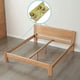 thumbnail image 5 of Bisagra de cama, soporte de riel de cama de 4 piezas Bisagra de cama resistente, conector de soporte para muebles, con tornillos (amarillo) propicio, 5 of 5