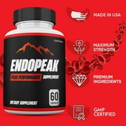 (1 Pack) Endopeak Supplemement, Peak Performance Endopeak Pills High Potency Formula for Men Endo Peak, 1 Month Supply