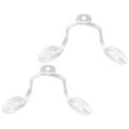 thumbnail image 2 of 2 Almohadillas para La Nariz para Gafas en Forma de U, Almohadillas de Soporte para La Nariz para Puente, Transparentes, Herramienta de Fijación para 28mm x 22mm, 2 of 8