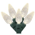 thumbnail image 1 of X4G8101PBG Vickerman Guirlande Lumineuse LED Verte avec Espacement de 4 Pouces, 34 Pieds de Long, Blanc Chaud, 1 of 1