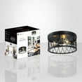 thumbnail image 3 of Xtricity - 3-Light Ceiling Light, 13.8'' Diameter, From the Sweden Collection, Black, 3 of 3