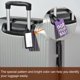 thumbnail image 5 of Equipaje Etiqueta, PVC Identificador Tarjeta Soporte Etiqueta, No Tu Bolsa Patrón Viaje Bolso Etiqueta con Ajustable Correa para Equipaje Maleta, Púrpura Paquete de 2, 5 of 5