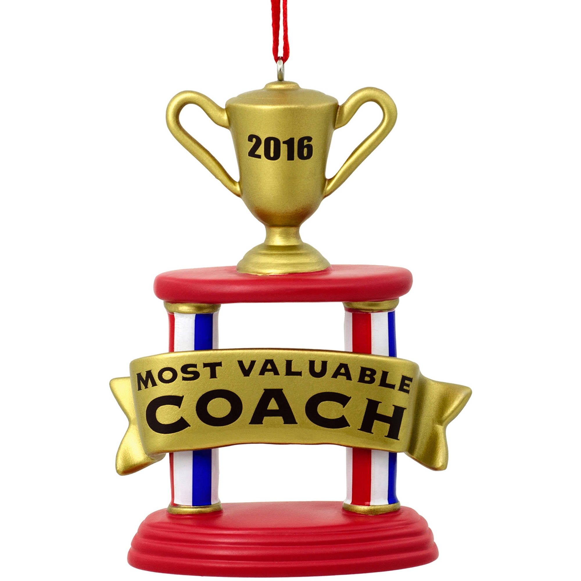Hallmark 2016 Most Valuable Coach Ornament