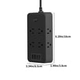 thumbnail image 3 of Us Specification Socket Smart Plug Household Plug Board Multifunctional Port Plug Large Probability Output Multiple Security Certificates Overload Protection, 3 of 7