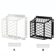 thumbnail image 4 of Bewildely Cubierta de ventilación resistente a prueba de pájaros que garantiza un rendimiento inquebrantable Cubierta de ventilación a prueba Decoración del hogar blanco, 4 of 4