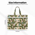 thumbnail image 3 of Kdxio Butterflies And Peacock Feathers File Tote Document Bag Business Briefcase Bag Document Organizer Tote Briefcase for Letter A4 Files Business Teacher Office Bag, 3 of 8
