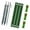 Green Rope, variant on jinwen Heavy Duty Tree Stake Kit Easy to Install Versatile Tree Stakes and Supports Silvery Stake