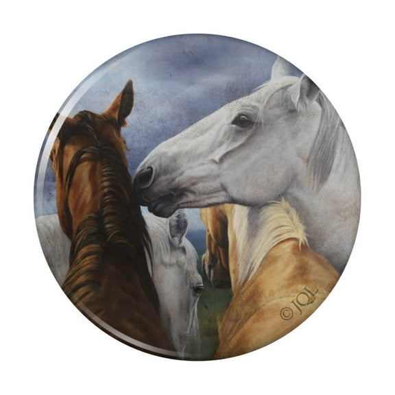 Horse Support Group Kitchen Refrigerator Locker Button Magnet