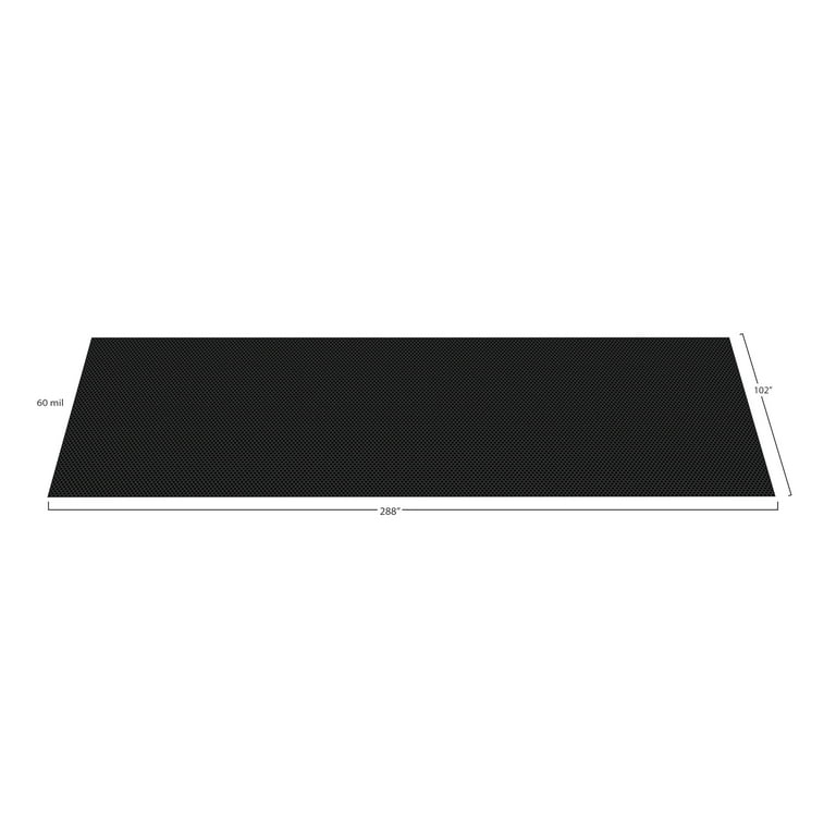 G-Floor 8 ft. 6 in. x 24 ft. Small Coin Garage Floor Mat in Midnight