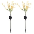 thumbnail image 2 of PEONAVET Lawn Lamp 2PC Led Rape Flower Lamp Garden Plug-in Light Outdoor Garden, 2 of 9