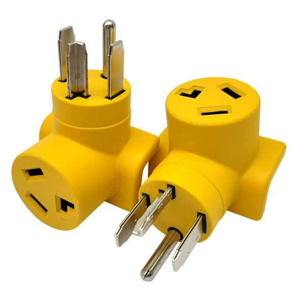 Parkworld 63166 Dryer Adapter NEMA 14-30P to 10-30R Compact Adaptor, 30A, 250V