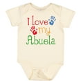 thumbnail image 3 of Inktastic I Love My Abuela Boys or Girls Baby Bodysuit, 3 of 5