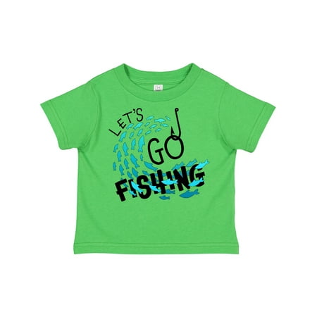 

Inktastic Let s Go Fishing Boys or Girls Toddler T-Shirt