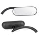 thumbnail image 4 of 2 uds motocicleta negro Mini espejo retrovisor ovalado para Honda Shadow 600/750/1100 ACE Jadeshay  A, 4 of 9