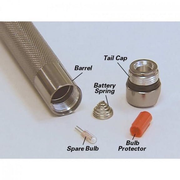 Mag Instrument MAG108000066 M3A Series Mini Maglite 2 Cell AAA O-Ring Barrel