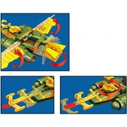 Mega Construx Masters of the Universe Wind Raider Attack construction set with micro action figures, Building Toys for Kids (198 Pieces)