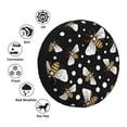 thumbnail image 5 of Easygdp Honey Bees At Night Wheel Sun Guard, Spare Tire Cover,Universal Trailer Suv Truck Camper Travel,Easy To Install And Remove -17 Inch, 5 of 9