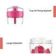 thumbnail image 2 of Maoww 400ML Electric Automatic Juicer Rechargeable Fruit Extractors Juice Blender Cup Juicing Mixer Milkshake Kitchen Outdoor Purple, 2 of 6