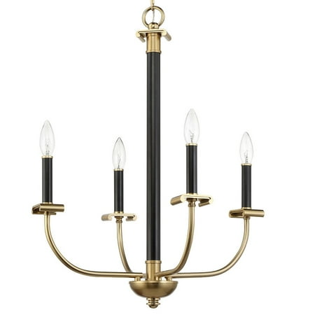 

Craftmade 54824 Stanza 4 Light 20 Wide Taper Candle Chandelier - Black