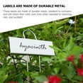 thumbnail image 5 of DEEPCRAFF 8Pcs Iron Plant Labels White Metal Garden Tags for Vegetable Flower Potted Plant Identification, 5 of 7