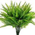 thumbnail image 1 of EcoNesxp Indoor Plastic Artificial Boston Fern Hanging, 1 of 4