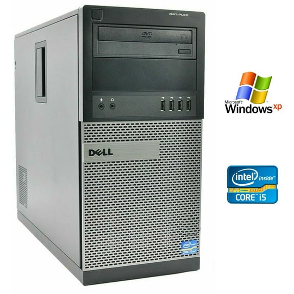 Restored Dell OptiPlex MT Desktop Computer Intel Core i5 4GB Ram 1TB HDD Wi-Fi Windows XP Pro (Refurbished)