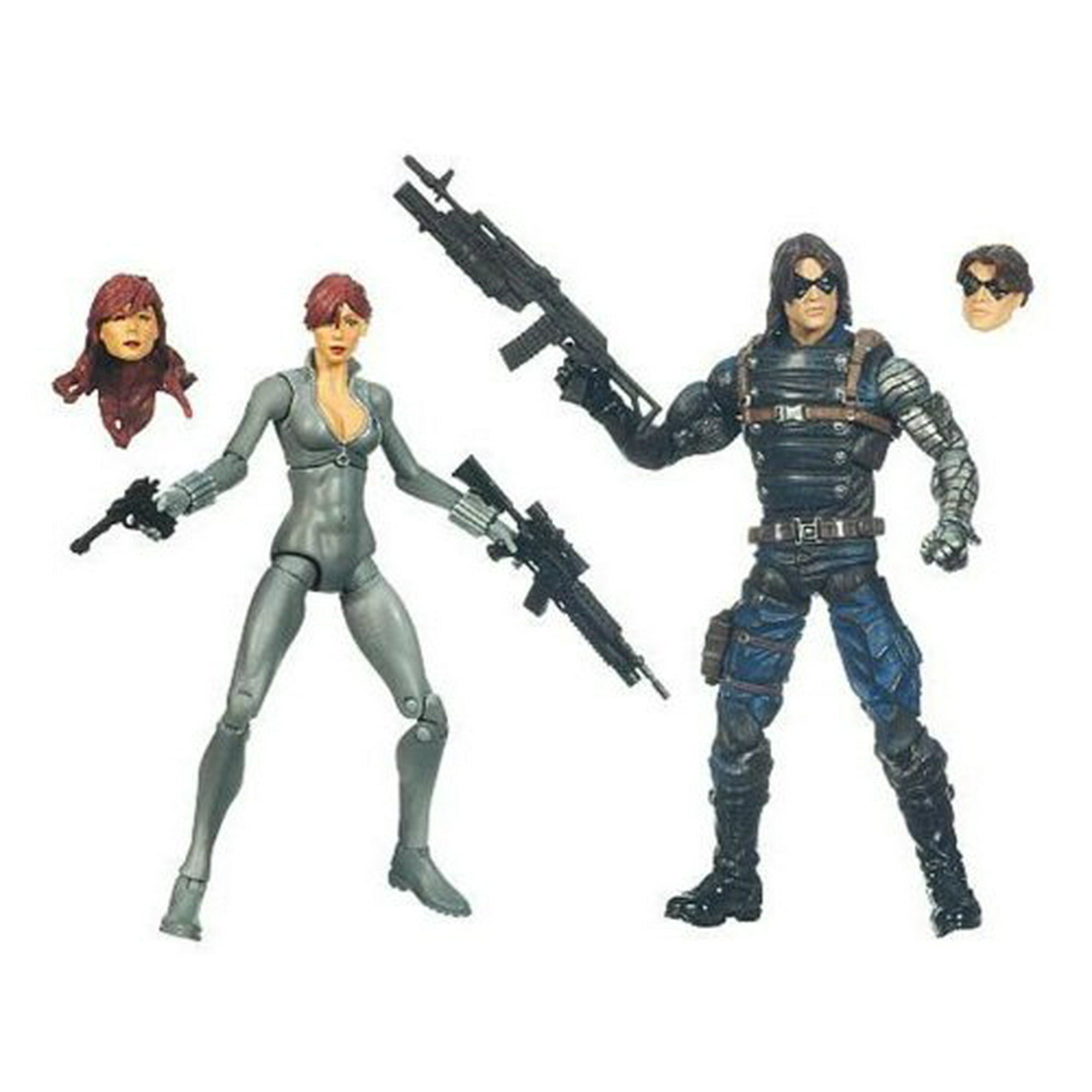 Marvel Legends Fans Choice Exclusive Action Figure 2Pack Black Widow WInter Soldier Walmart