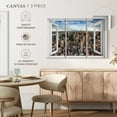 thumbnail image 4 of Elephant Stock Empire State Building And The Nyc Skyline Ii Wall Art - Horizontal Multi Panel Canvas - Living Room Wall Decor - Places Multi Panel - Blue And Beige Decor By Scott Stulberg - 23" x 14", 4 of 4