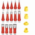 thumbnail image 2 of COM1950s Family Use Integrated Rubber Nozzle Tool Kit, Rubber Nozzle Tool with Base, Stainless Steel Material, Caulking Nozzle Applicator Coating for Home, 2 of 5