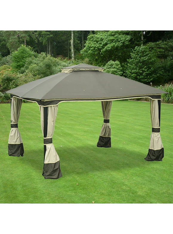 Garden Winds Replacement Canopy Top for Lowe's 10x12 Gazebo D-GZ659PST-3 - Riplock 350