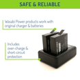 thumbnail image 4 of Wasabi Power Battery (2-Pack) and Dual USB Charger Compatible with Insta360 ONE X, 4 of 4