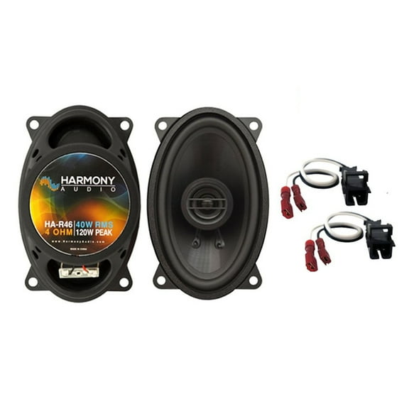 Fits Chevy Impala 1994-1996 Front Door Replacement Harmony HA-R46 Speakers