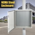 thumbnail image 4 of YUSAZENS Cold Rolled Steel Electrical Distribution Box, Cable Management Enclosure for Home Industrial Wire Control 24x16x10in, 4 of 8