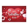 thumbnail image 1 of Happy Valentines Day Banner 71x43 Inch Valentine Banner For Valentines Party Decoration Happy Valentines Day Holiday Decorations Background Valentines Day Decorations Dating compatible with Macrame, 1 of 4