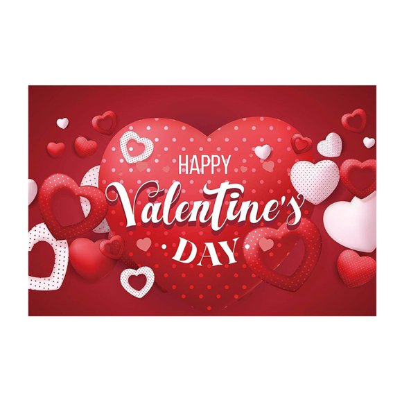 SIfdSeng Obtenez-le Rapidement Bannière Joyeuse Saint-Valentin 71X43 Pouces Bannière de la Saint-Valentin pour Décoration de Fête de la Saint-Valentin Joyeuse Saint-Valentin Décorations de Fête Arrière-Plan Décorations de la Saint-Valentin Rendez-Vous
