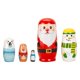 thumbnail image 2 of 5Pcs Chic Stack Dolls Matryoshka Multipurpose Crafted Doll Arrangement Props for, 2 of 9