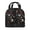 Dark Floral, variant on Dark Burgundy Floral Lunch Bag Thick Aluminum Foil Cooler Tote for Women Work Picnic Gift