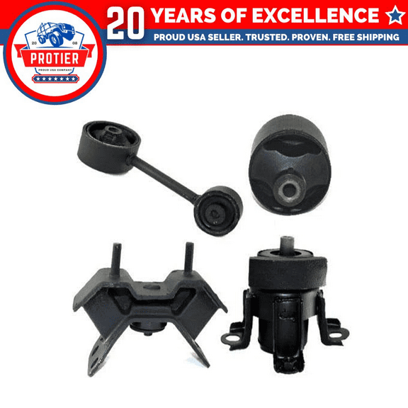 Fits 1998-2003 Toyota Sienna 3.0L Engine Motor & Transmission Mount 4PCS : A4229, A7242, A4216, A6257