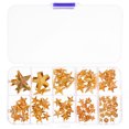 thumbnail image 2 of 150pcs DIY Leathercraft Star Rivets Metal Studs Rivets Decorative Rivets, 2 of 8